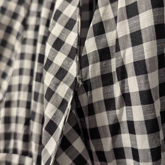 OAK + FORT Plaid Wrap Dress, NWTS - Picture 3 of 13